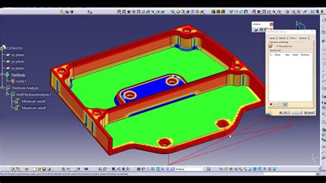 measuring thickness in catia|CATIA V5 .